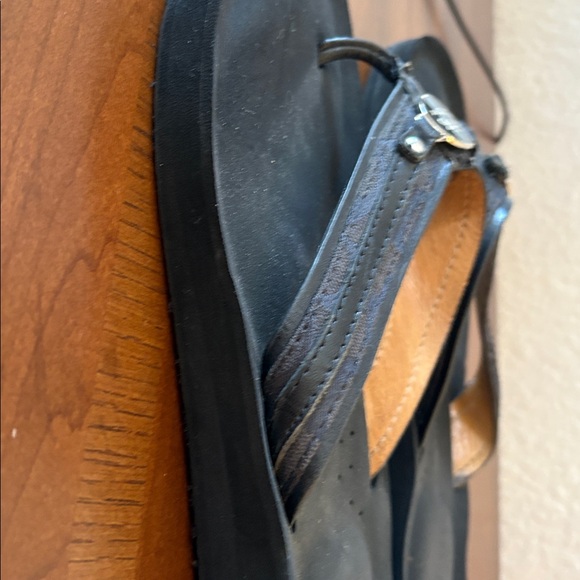 Coach Black Sandals with Metallic Embellishments - Picture 4 of 5